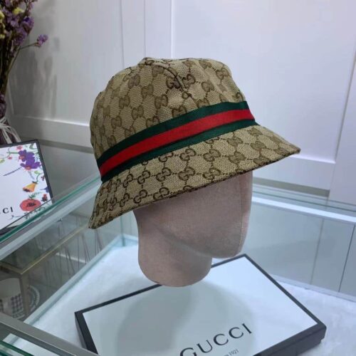 Alternative view of Gucci GG Canvas Fedora Hat Beige