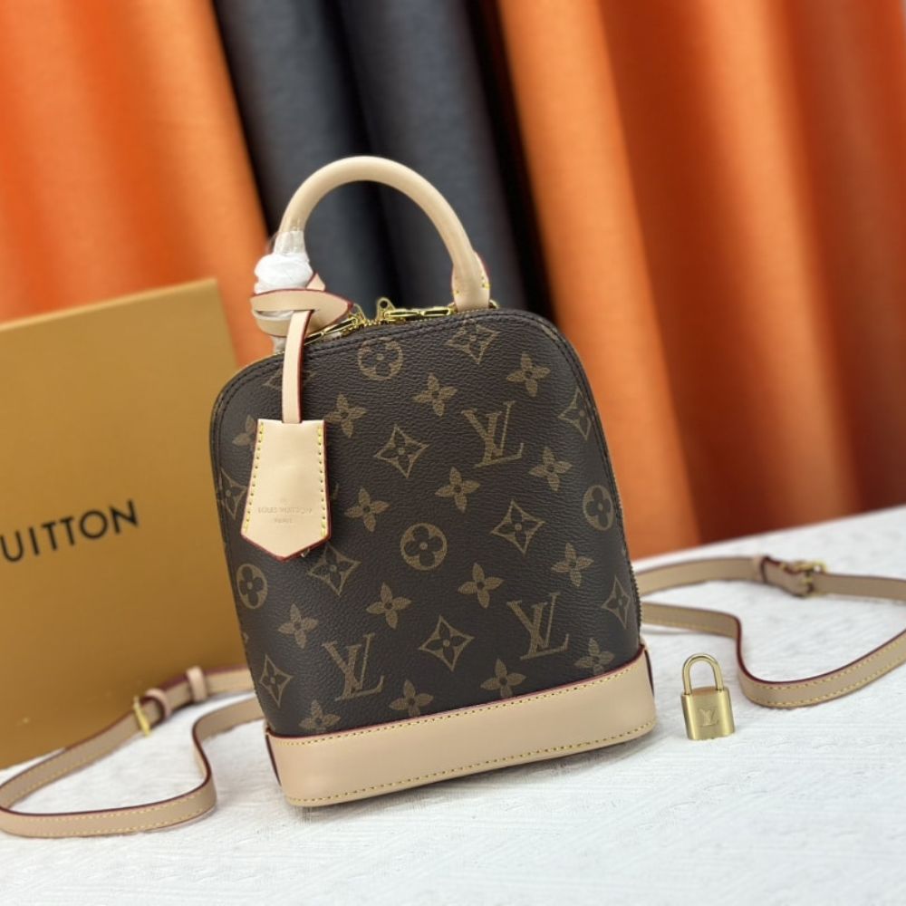 Louis Vuitton Alma Backpack Monogram Canvas 20Cm M47132 - Image 2