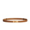 Hermes Kelly 18 Belt Brown Gold 18Mm H069853Cc37