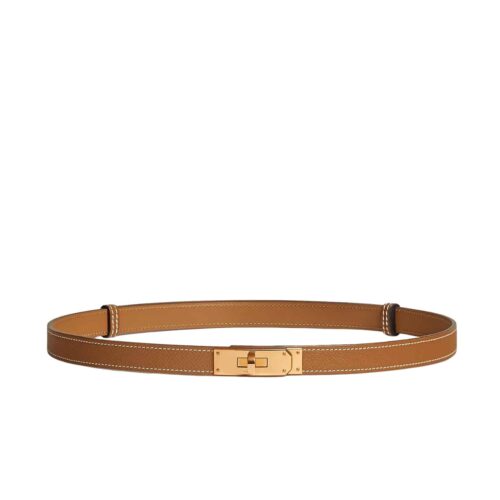 Hermes Kelly 18 Belt Brown Gold 18Mm H069853Cc37