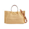 Valentino Garavani Medium Straw Summer Tote Beige 35Cm 7W2B0K39CE D84