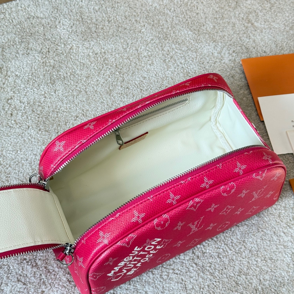 Louis Vuitton BB Dopp Kit Pondichery Pink 26cm M26870 - Image 7