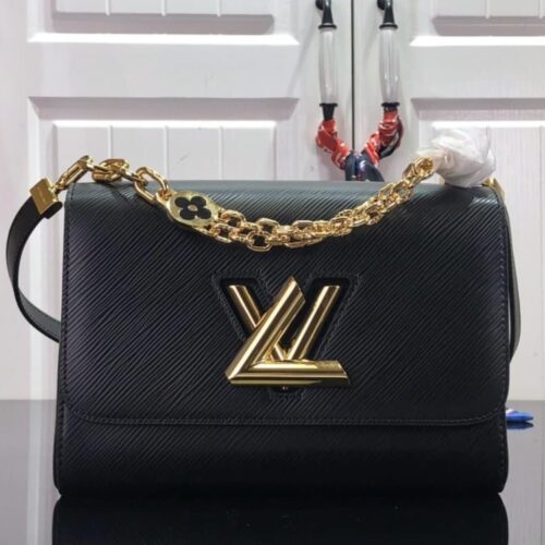 Alternative view of Louis Vuitton Twist PM Epi Leather Shoulder Bag Black 19Cm M59402