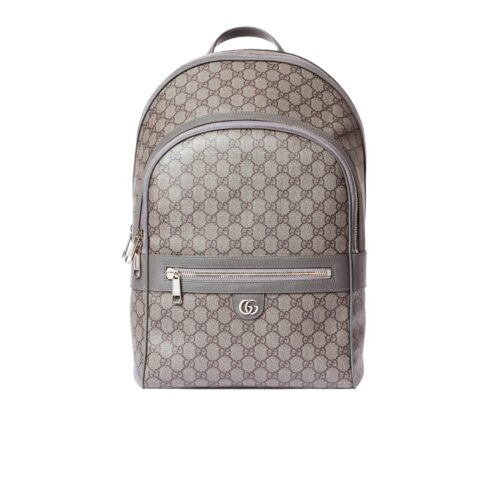 Gucci Ophidia Medium GG Supreme Canvas Backpack Grey 43cm 821938 Faefh 8793