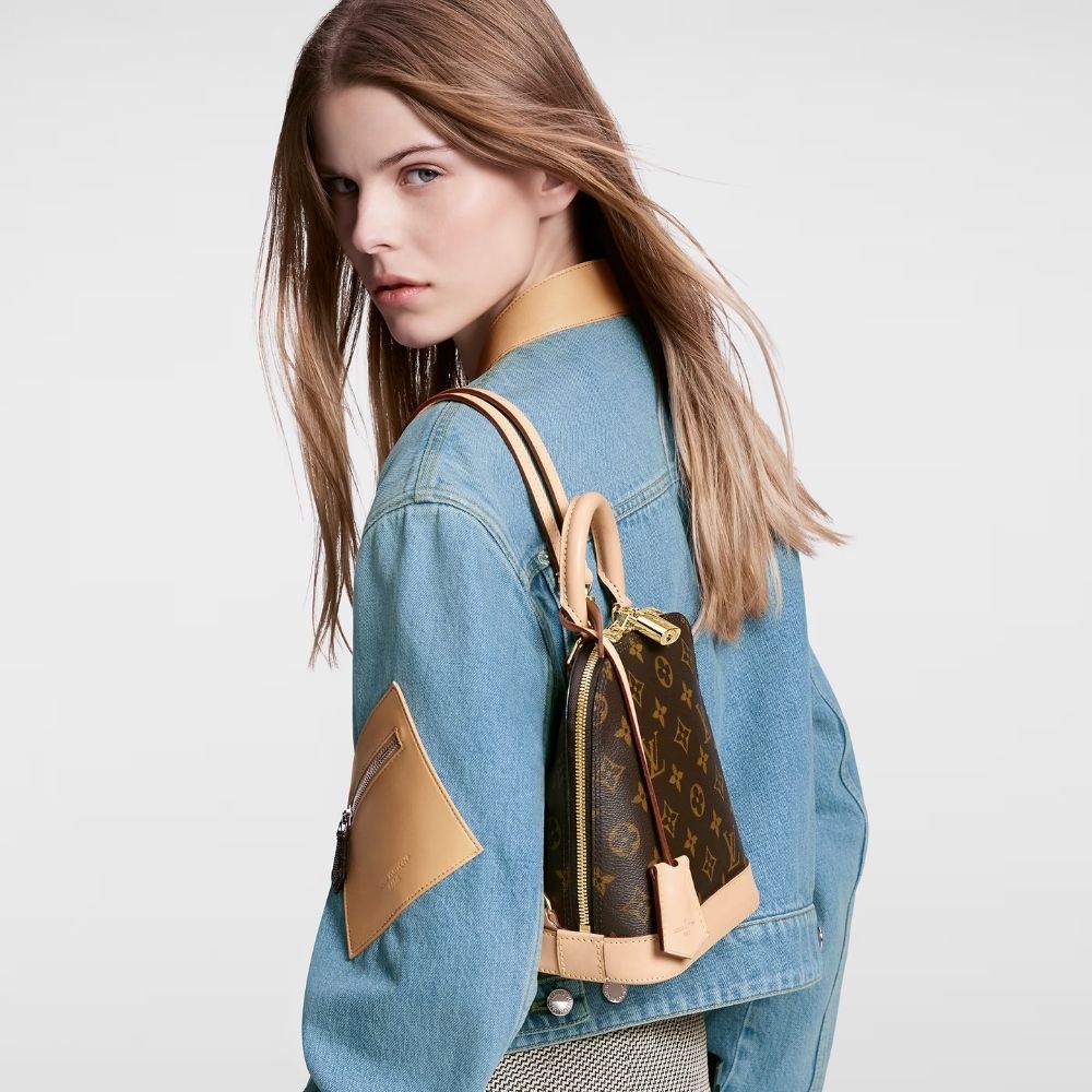 Louis Vuitton Alma Backpack Monogram Canvas 20Cm M47132 - Image 10
