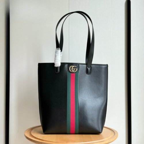 Alternative view of Gucci Ophidia Medium Leather Tote Bag Black 36Cm 834465 AAE1A 1042