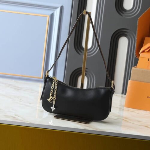 Alternative view of Louis Vuitton Pochette LV Bloom Black 23Cm M25525