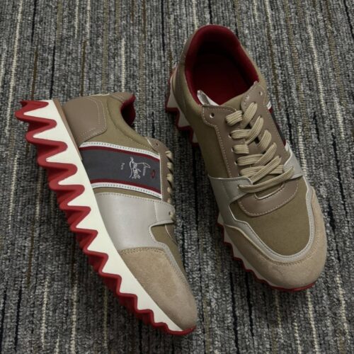 Alternative view of Christian Louboutin Nastroshark Sneaker Brown 3240068F720