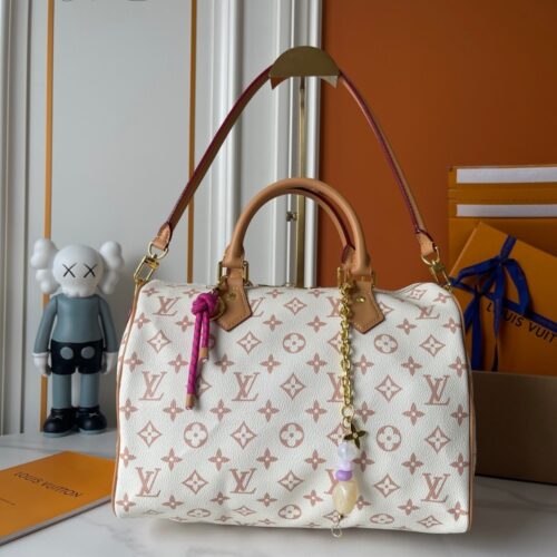 Alternative view of Louis Vuitton Speedy Soft 30 Lucky Monogram Top Handle Bag Dune 30cm M15108