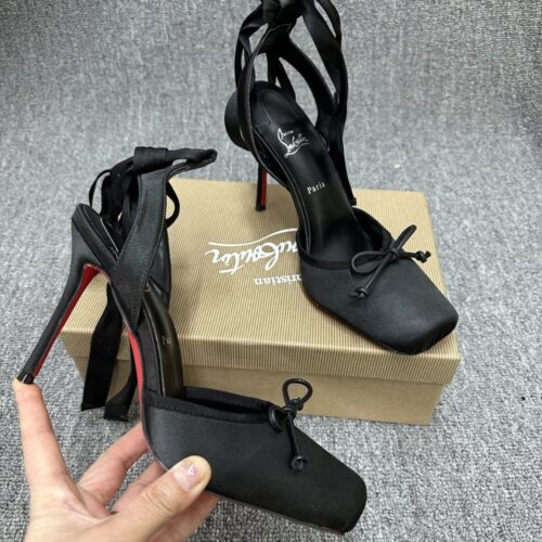 Alternative view of Christian Louboutin Cassia Lace Up Black 1250498B439