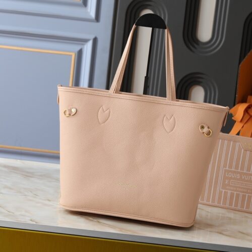 Alternative view of Louis Vuitton Neverfull Inside Out MM Monogram Tote Bag Dune 31cm M25665