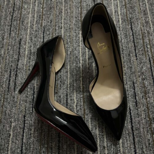 Alternative view of Christian Louboutin Iriza Patent Leather Pumps Black 3210565BK01