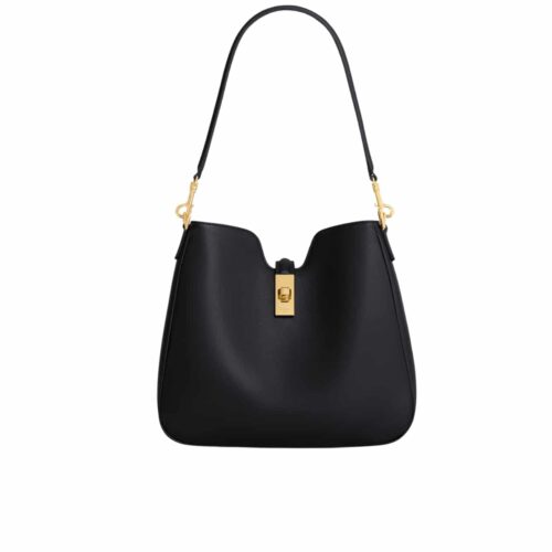 Celine Small Camille 16 Soft Bag Black 24Cm 120693Fx9 38No