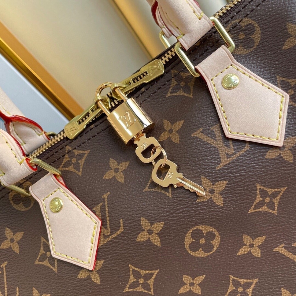 Louis Vuitton Speedy Bandoulière 30 Monogram Canvas Handle Bag Brown 30Cm M41112 - Image 8