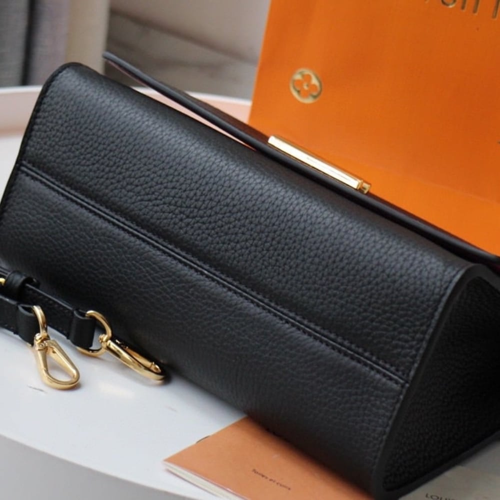 Louis Vuitton Twist One Handle PM Handle Bag Black 25Cm M57093 - Image 4