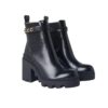 Gucci Ankle Leather Boot Black 730064 Aabk6 1000