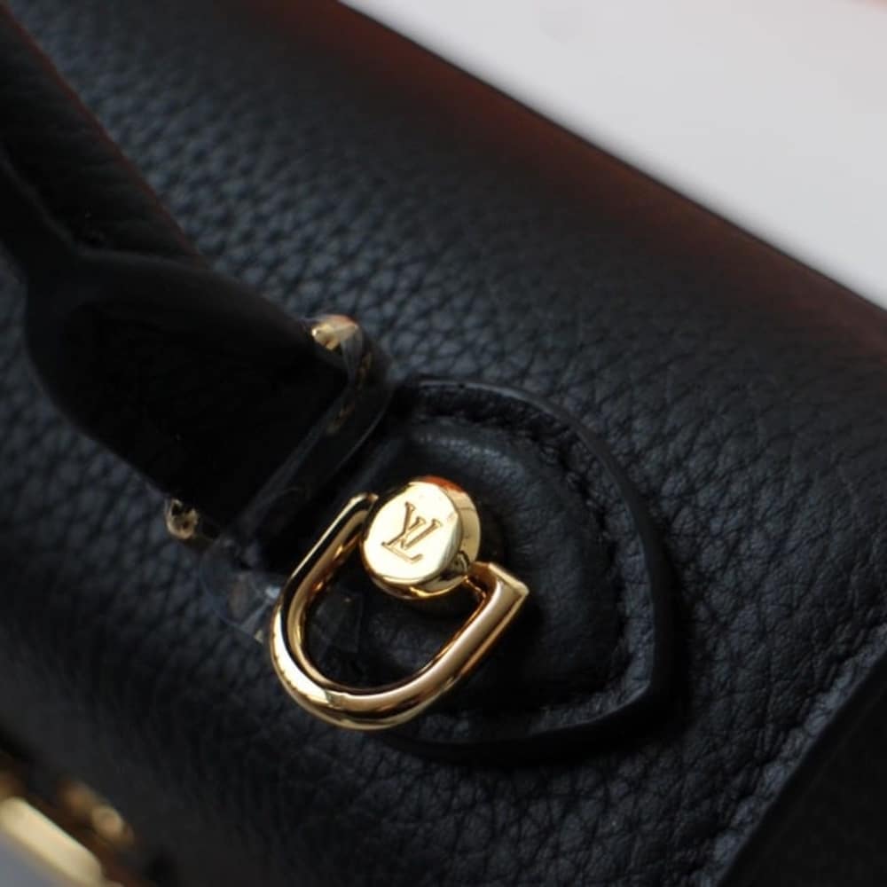 Louis Vuitton Twist One Handle PM Handle Bag Black 25Cm M57093 - Image 5