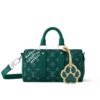 Louis Vuitton Keepall Bandoulière 25 Monogram Heritage Shoulder Bag Green 25Cm M12684