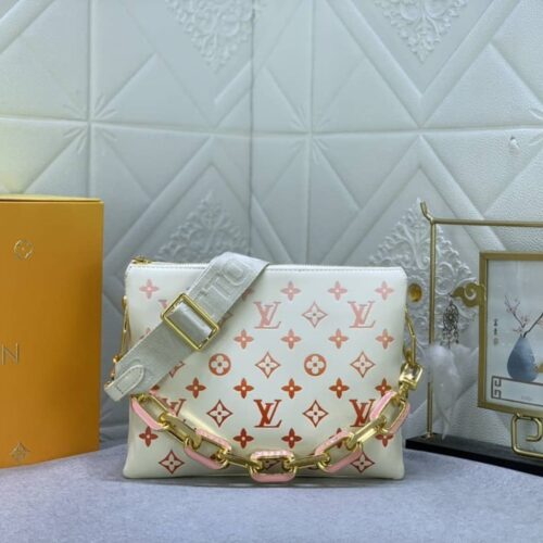 Alternative view of Louis Vuitton Coussin PM Monogram Embossed Shoulder Bag Sunrise Aquarelle 26Cm M25110