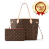 [Super Vip 1:1] Louis Vuitton Neverfull MM Monogram Canvas Cerise Red 31Cm M46987