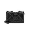 Chanel 19 Medium Smooth Leather Handbag All Black 26cm
