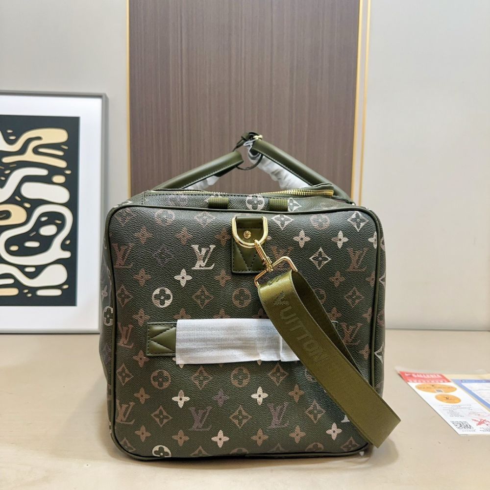 Louis Vuitton Keepall Backpack 50Cm Khaki Green M26964 - Image 5