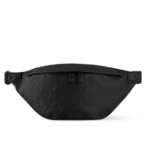 Louis Vuitton Discovery Bumbag PM Monogram Shadow Black 44Cm M46036
