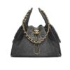 Chanel 25 Small Washed Denim Handbags Black 26cm AS5293 B20520 U0725