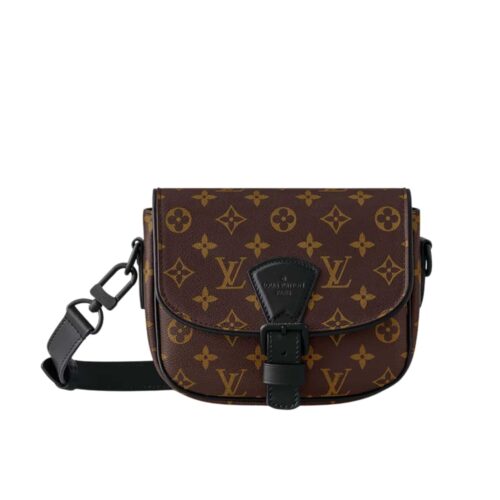 Louis Vuitton Montsouris Messenger PM​ Monogram Canvas Brown 19Cm M47060