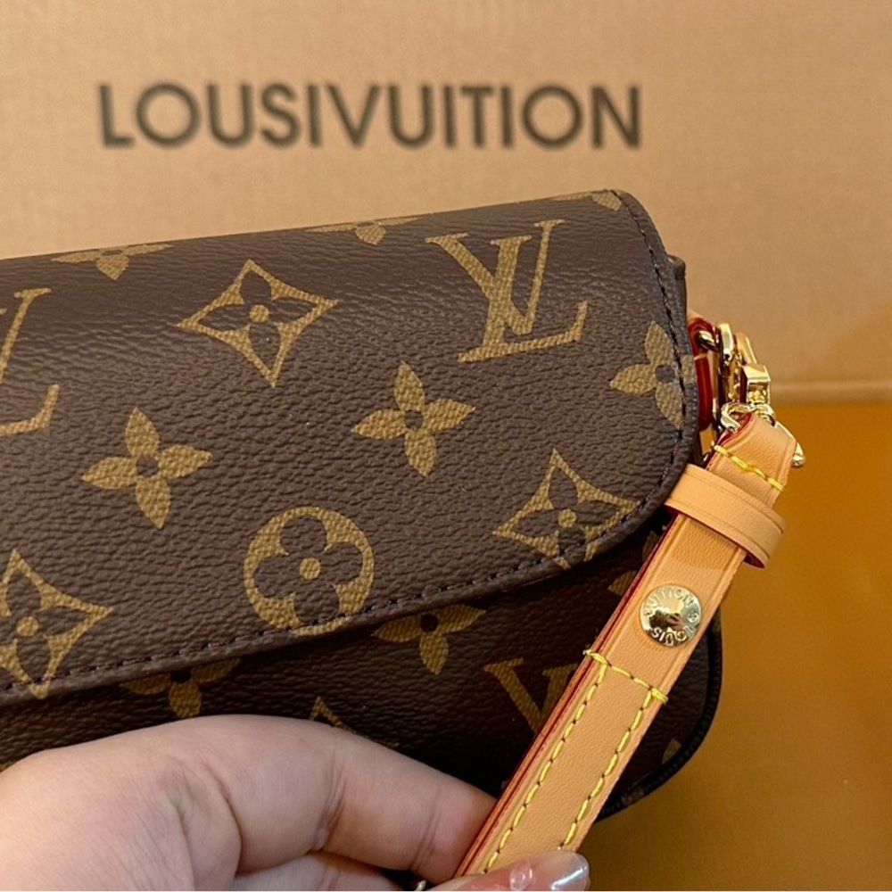 Louis Vuitton Ivy Monogram Canvas Wallet On Chain Brown 22cm M81911 - Image 5