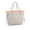 Louis Vuitton Neverfull MM Damier Azur Tote Bag Rose Pink 31Cm N41605