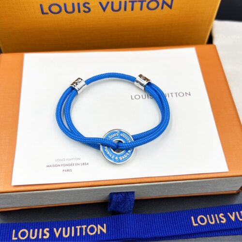 Alternative view of Louis Vuitton Wristbands Men Bracelet Blue