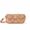 Louis Vuitton Wallet On Chain Ivy Monogram Empreinte Shoulder Bag Arizone Cream 23Cm M12758