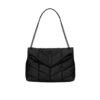 Saint Laurent Puffer Medium In Matte Leather Shoulder Bag Black 35cm 5774751EL081000