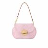 Louis Vuitton Sunset Monogram Denim Shoulder Bag Washed Pink 27cm M13347