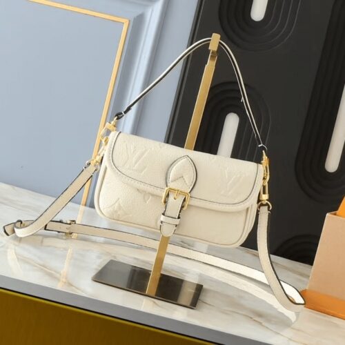 Alternative view of Louis Vuitton Nano Diane Monogram Empreinte Shoulder Bag Cream 19Cm
