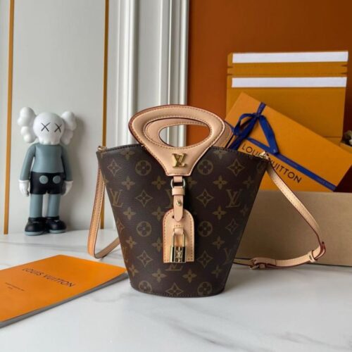 Alternative view of Louis Vuitton Rivage BB Monogram Canvas Handle Bag Brown 18Cm M14680