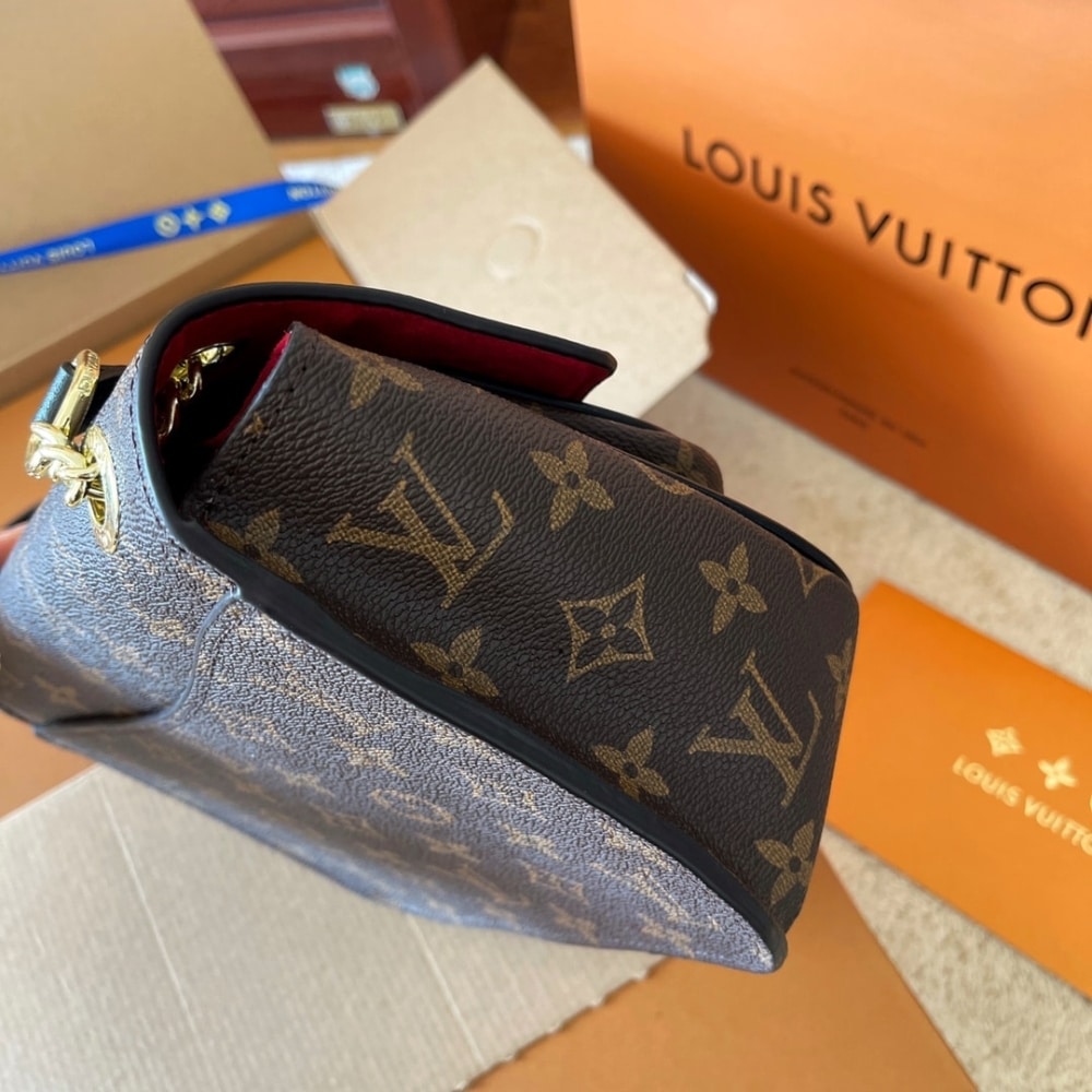 Louis Vuitton Passy Monogram Canvas Shoulder Bag Brown 23Cm M45592 - Image 5