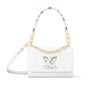 Louis Vuitton X Takashi Murakami Twist MM Epi Leather Shoulder Bag White 23cm M13678