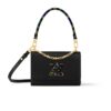 Louis Vuitton X Takashi Murakami Twist MM Epi Leather Shoulder Bag Black 23cm M13243