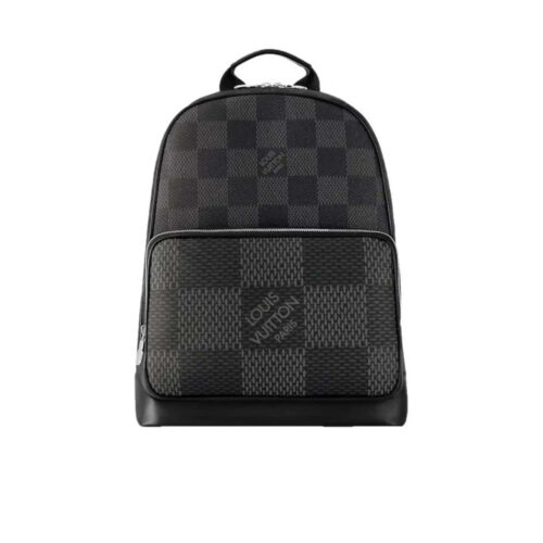 Louis Vuitton Damier Graphite Backpack Black And Gray 36Cm