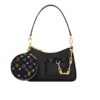 Louis Vuitton X TM Marellini Epi Leather Shoulder Bag Black 19Cm M13099