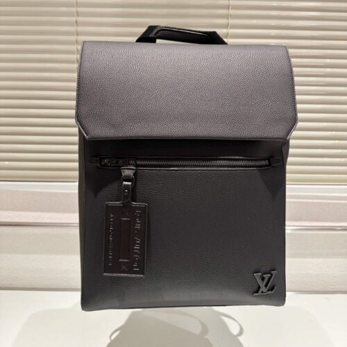Alternative view of Louis Vuitton Fastline Leather Backpack Black 40cm M21367