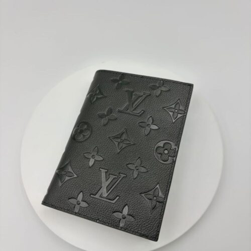Alternative view of Louis Vuitton Passport Cover Monogram Empreinte Black 14Cm M63914