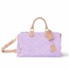 Louis Vuitton Speedy P9 Bandoulière 40 Monogram Handle Bag Light Pink 40Cm M13918