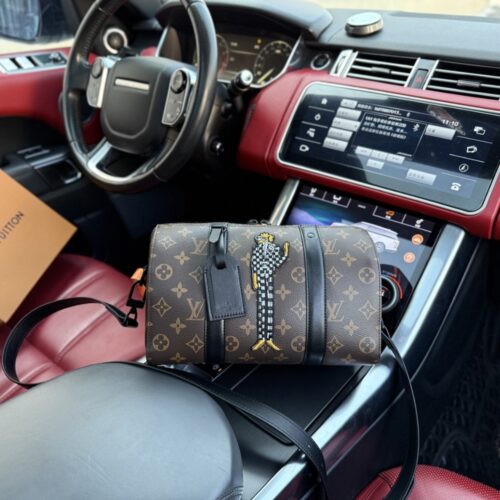 Alternative view of Louis Vuitton City Keepall Bag Monogram Canvas With Lv Friends Patch 27Cm
