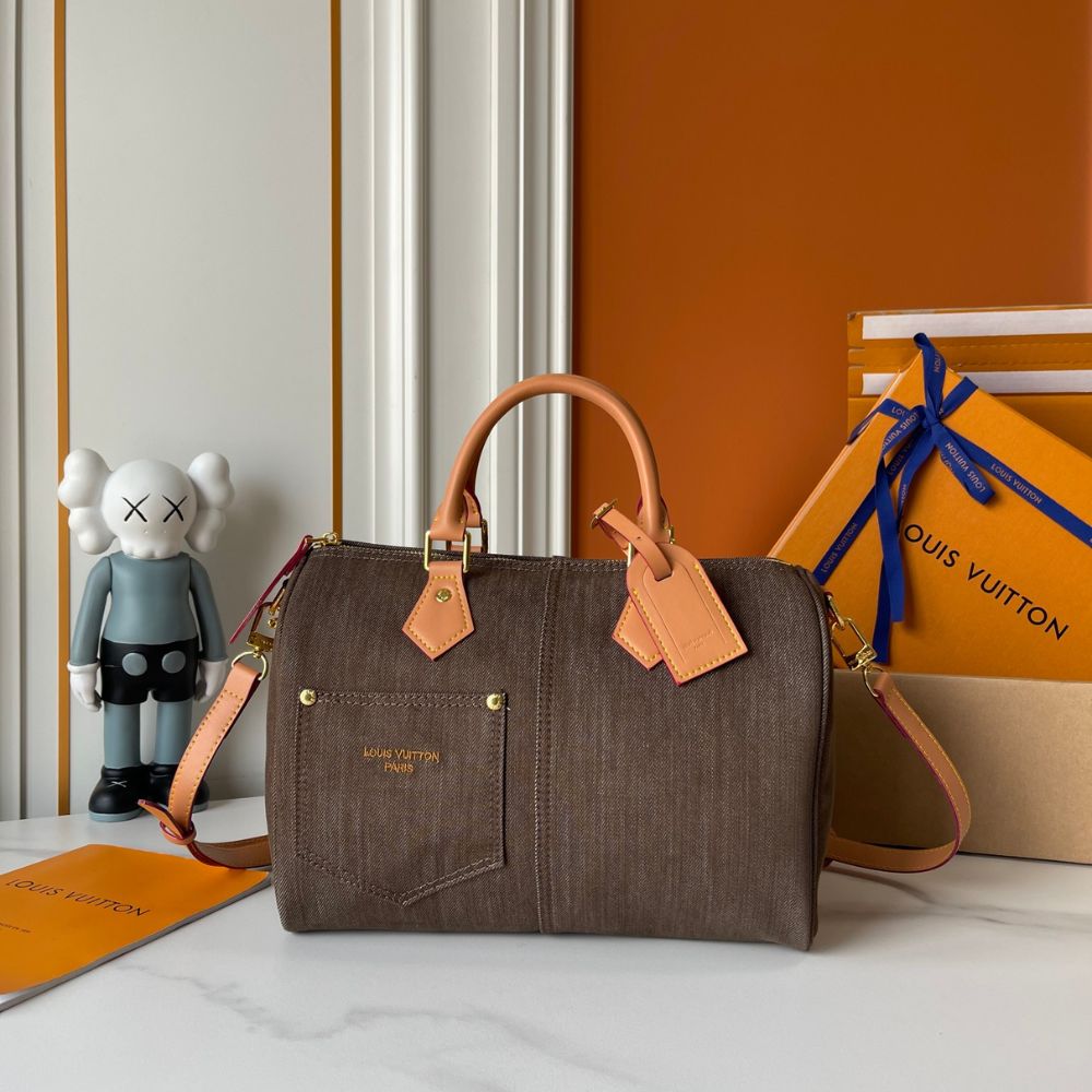 Louis Vuitton Speedy 30 Bandoulière Brown 34Cm M29170 - Image 2
