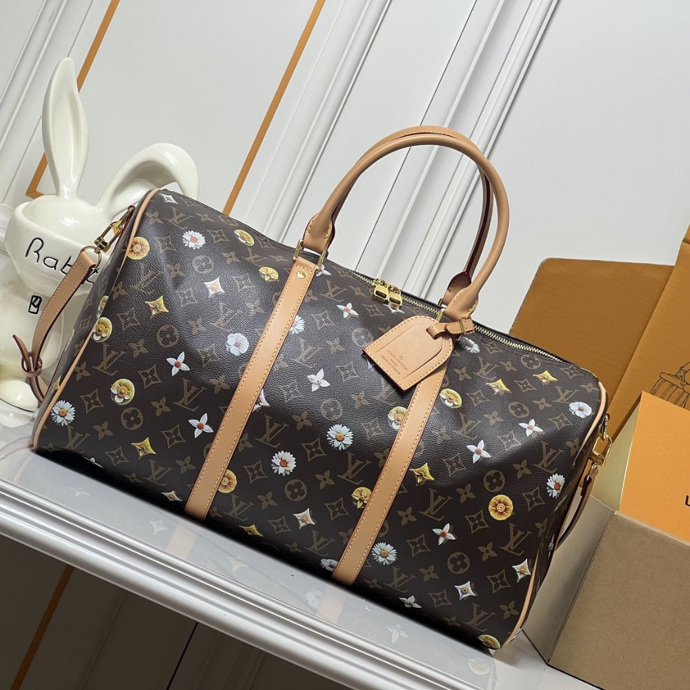 Louis Vuitton Keepall Bandoulière 45 Brown 45Cm - Image 2