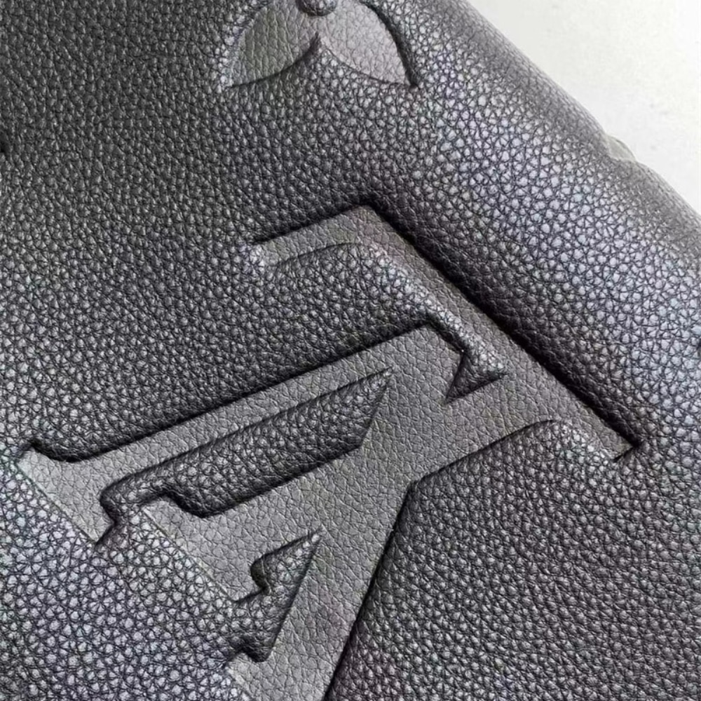 Louis Vuitton Onthego PM Monogram Empreinte Tote Bag Black 25cm M45653 - Image 5