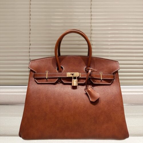 Alternative view of Hermes Birkin 30 Barenia Faubourg Fauve Gold Hardware Brown 30Cm